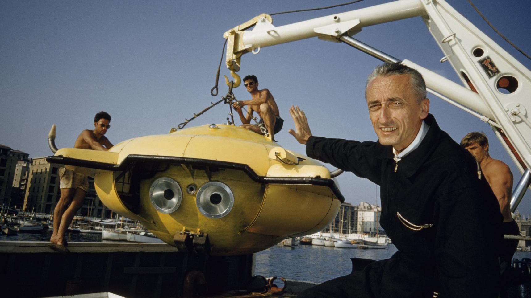 Fondo de pantalla de la película Cousteau: Pasado y futuro en PELISPEDIA gratis