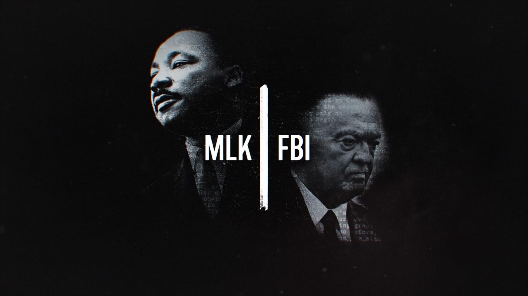 poster de Martin Luther King y el FBI