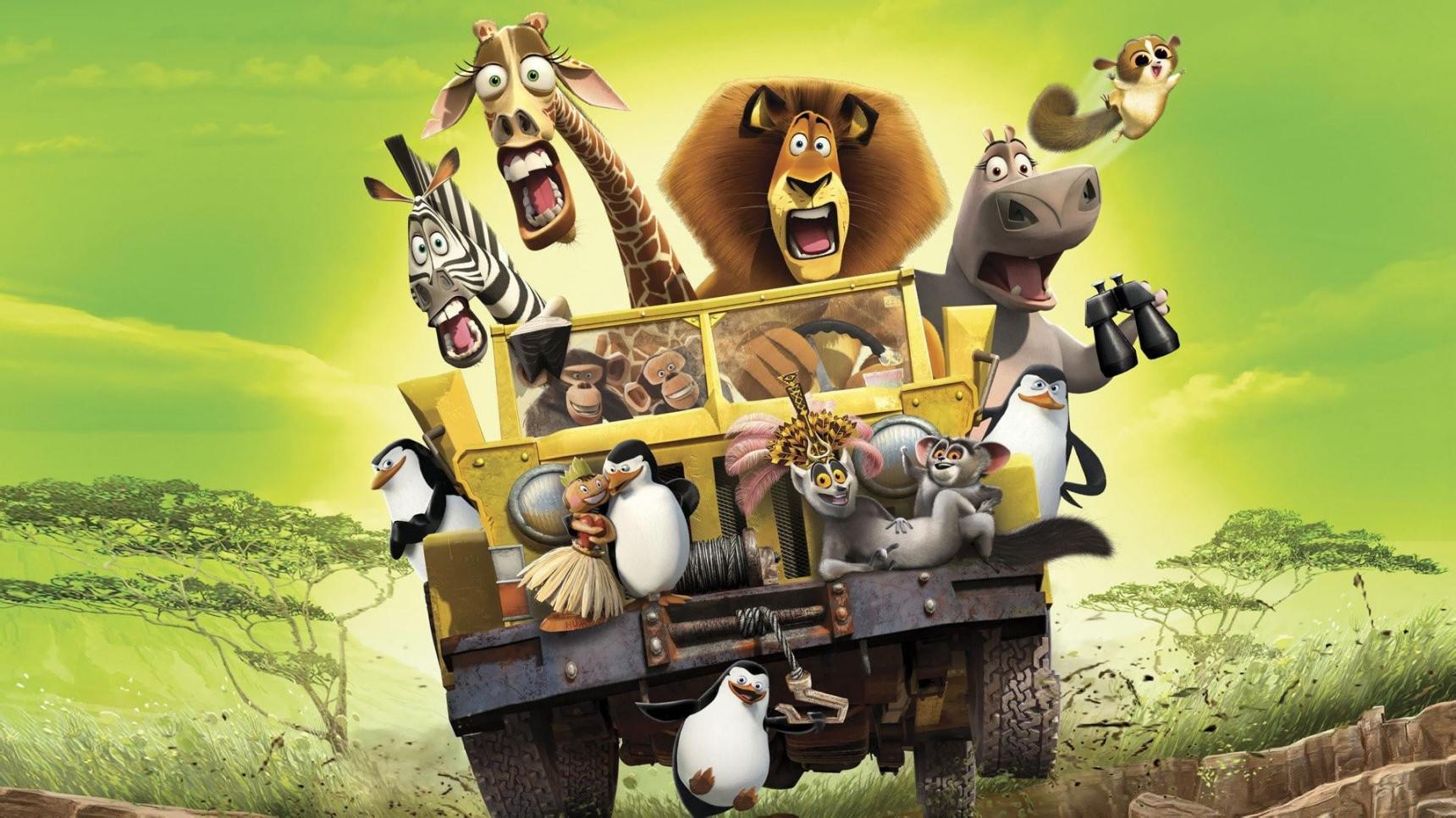 Fondo de pantalla de la película Madagascar 2 en PELISPEDIA gratis