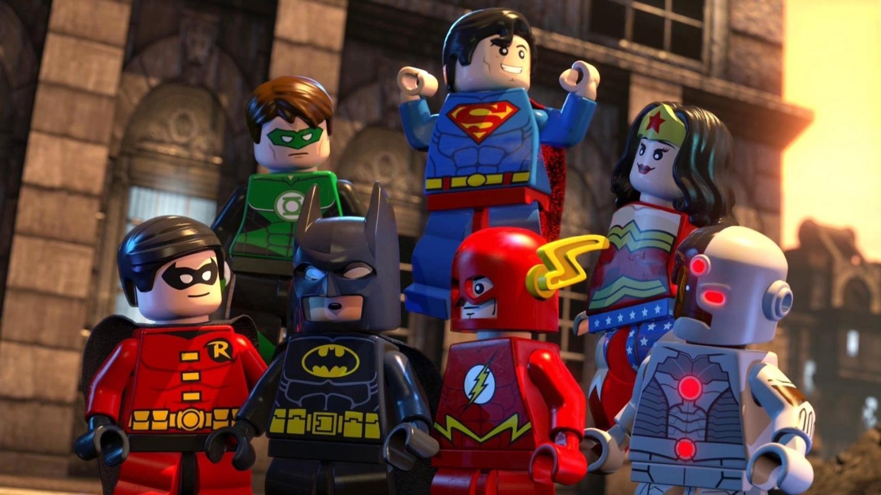 Fondo de pantalla de la película LEGO Batman El Regreso de los Superheroes de DC en PELISPEDIA gratis