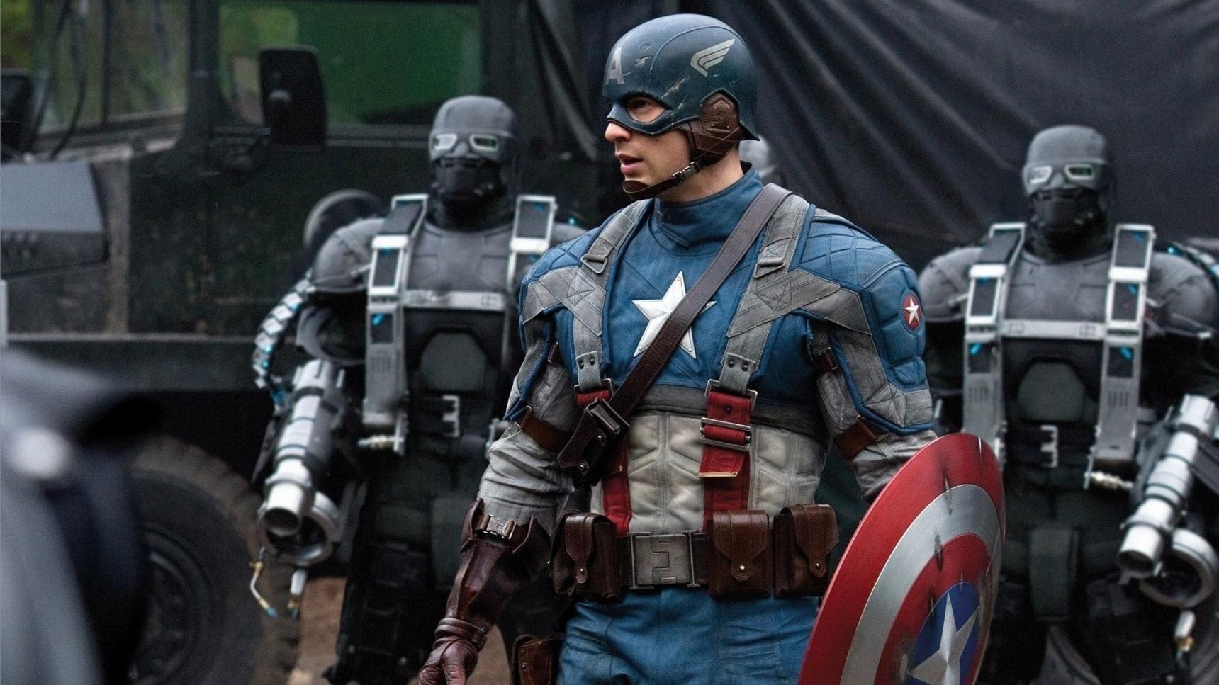Fondo de pantalla de la película Capitán América: El Primer Vengador en PELISPEDIA gratis