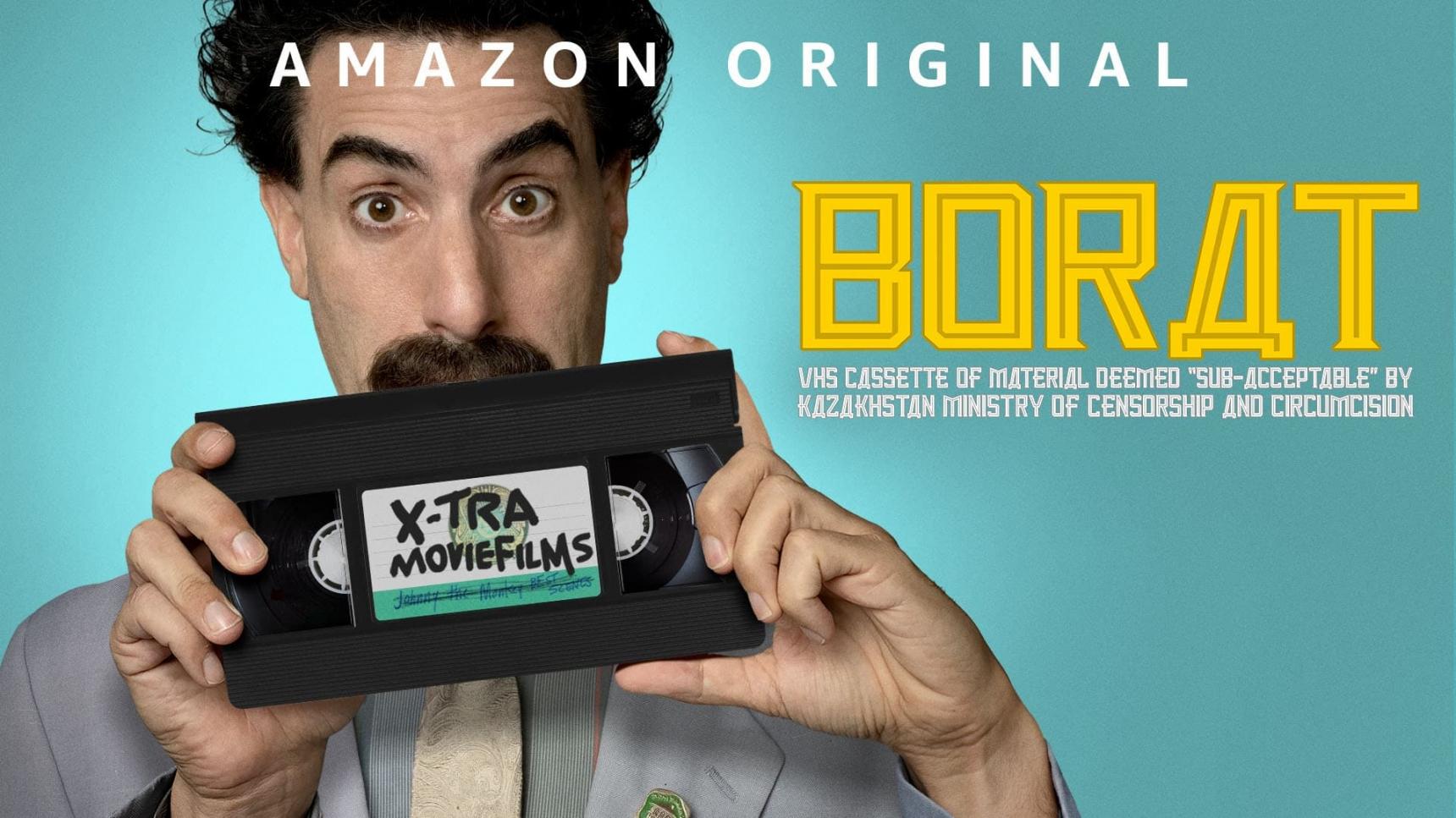 Fondo de pantalla de la película Borat: VHS Cassette of Material Deemed “Sub-acceptable” By Kazakhstan Ministry of Censorship and Circumcision en PELISPEDIA gratis