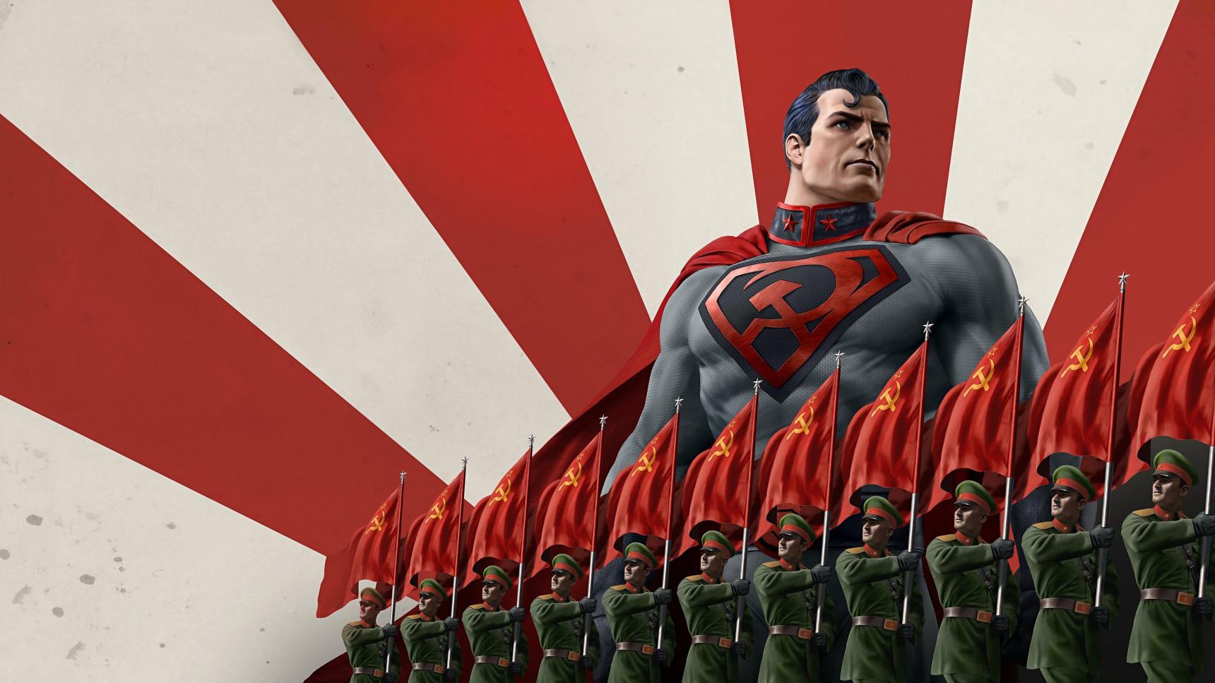 Fondo de pantalla de la película Superman: Hijo Rojo en PELISPEDIA gratis