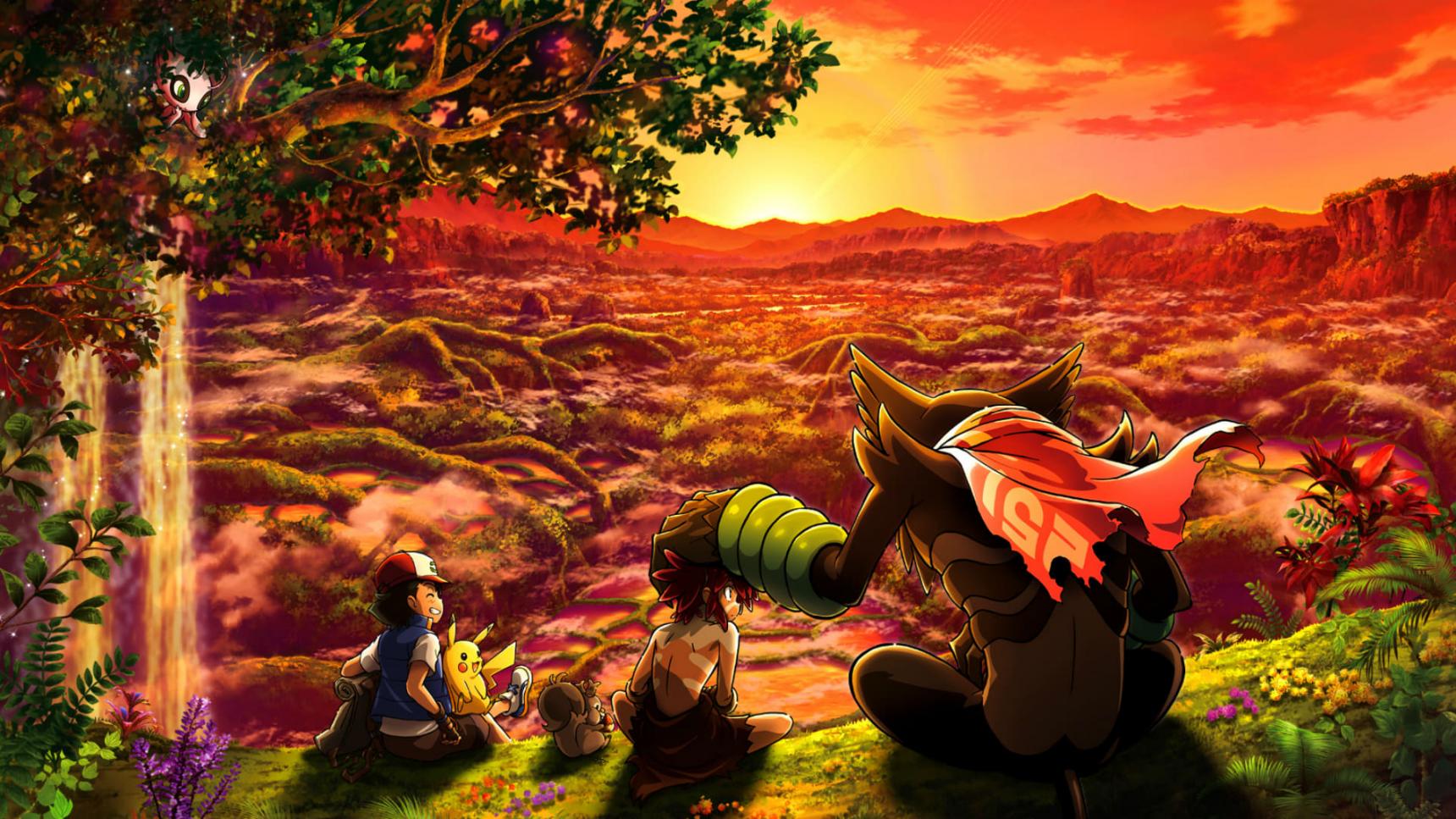 Fondo de pantalla de la película Pokémon: Los secretos de la selva en PELISPEDIA gratis