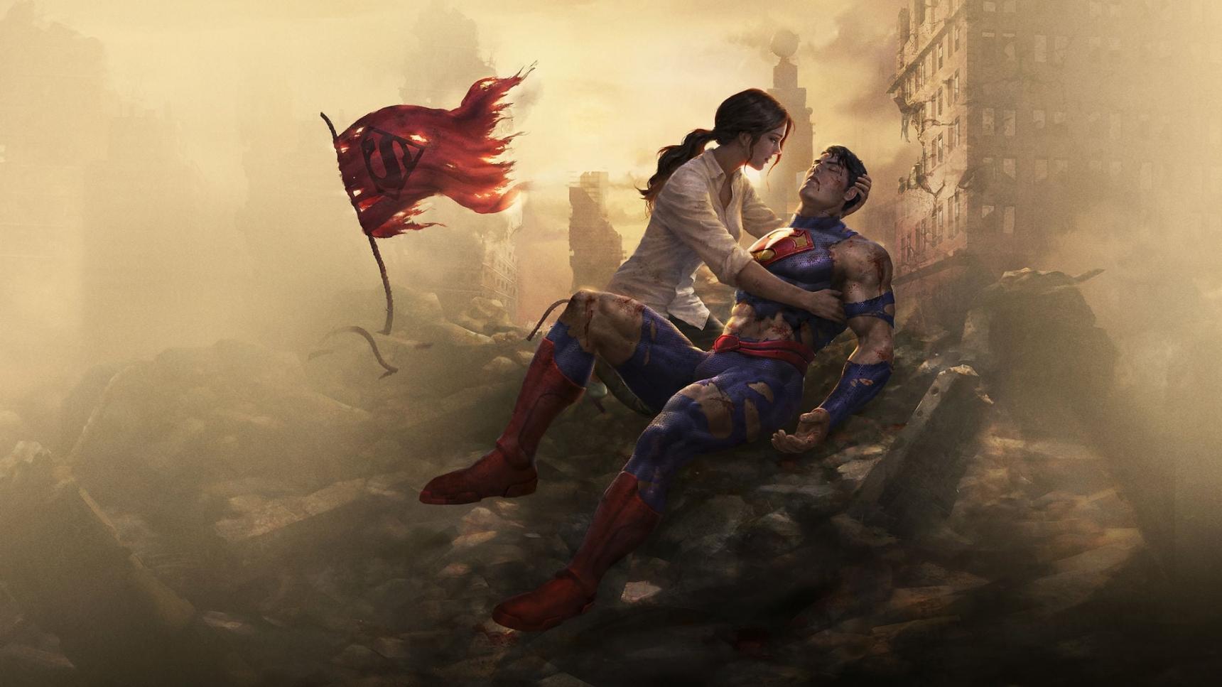 poster de La Muerte y El Regreso de Superman