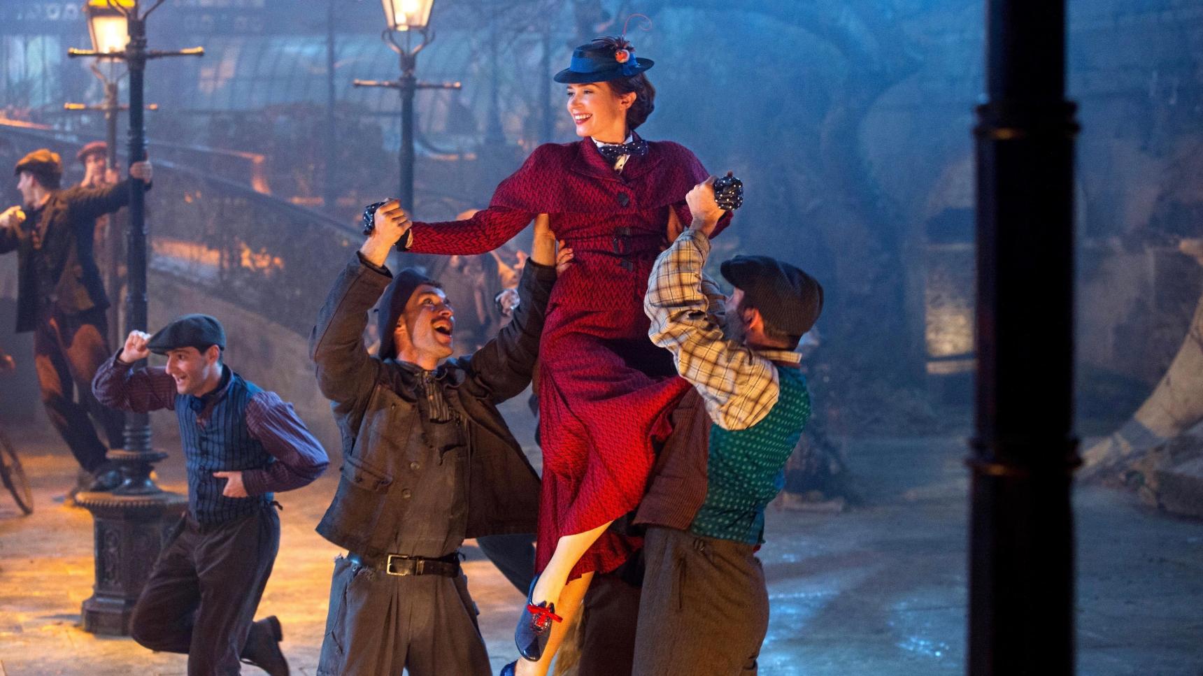 Fondo de pantalla de la película El regreso de Mary Poppins en PELISPEDIA gratis