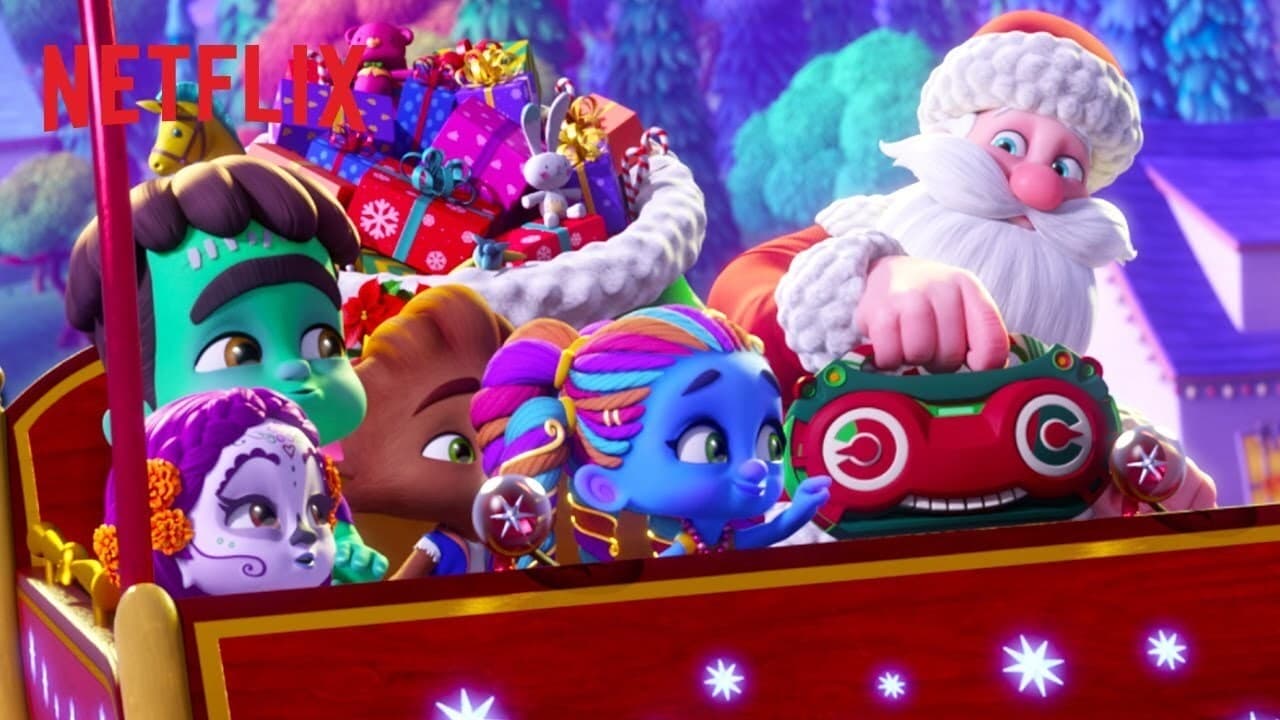 sinopsis Super Monsters: Santa's Super Monster Helpers