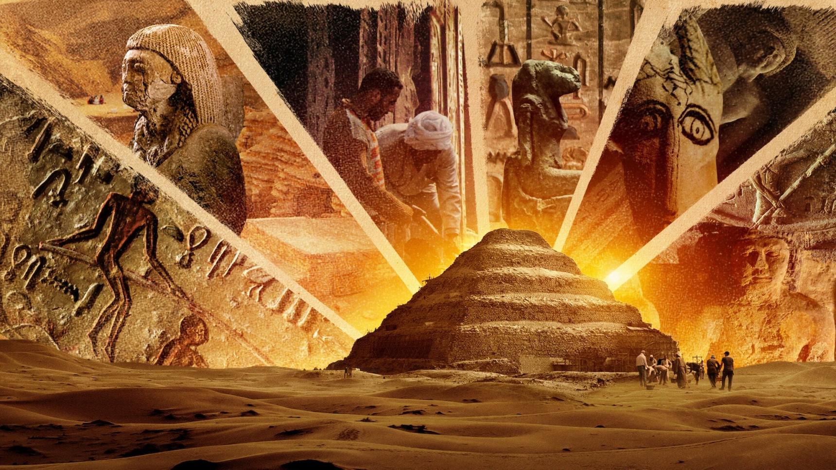 poster de Los secretos de la tumba de Saqqara
