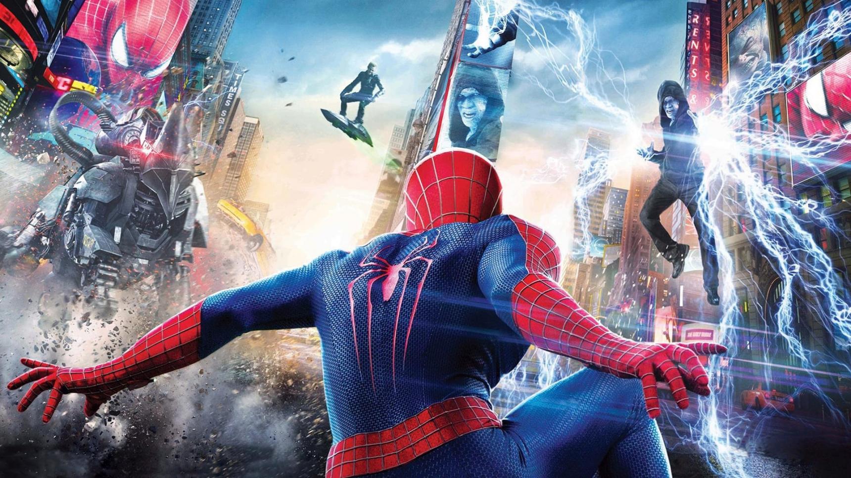 Fondo de pantalla de la película The Amazing Spider-Man 2: El poder de Electro en PELISPEDIA gratis