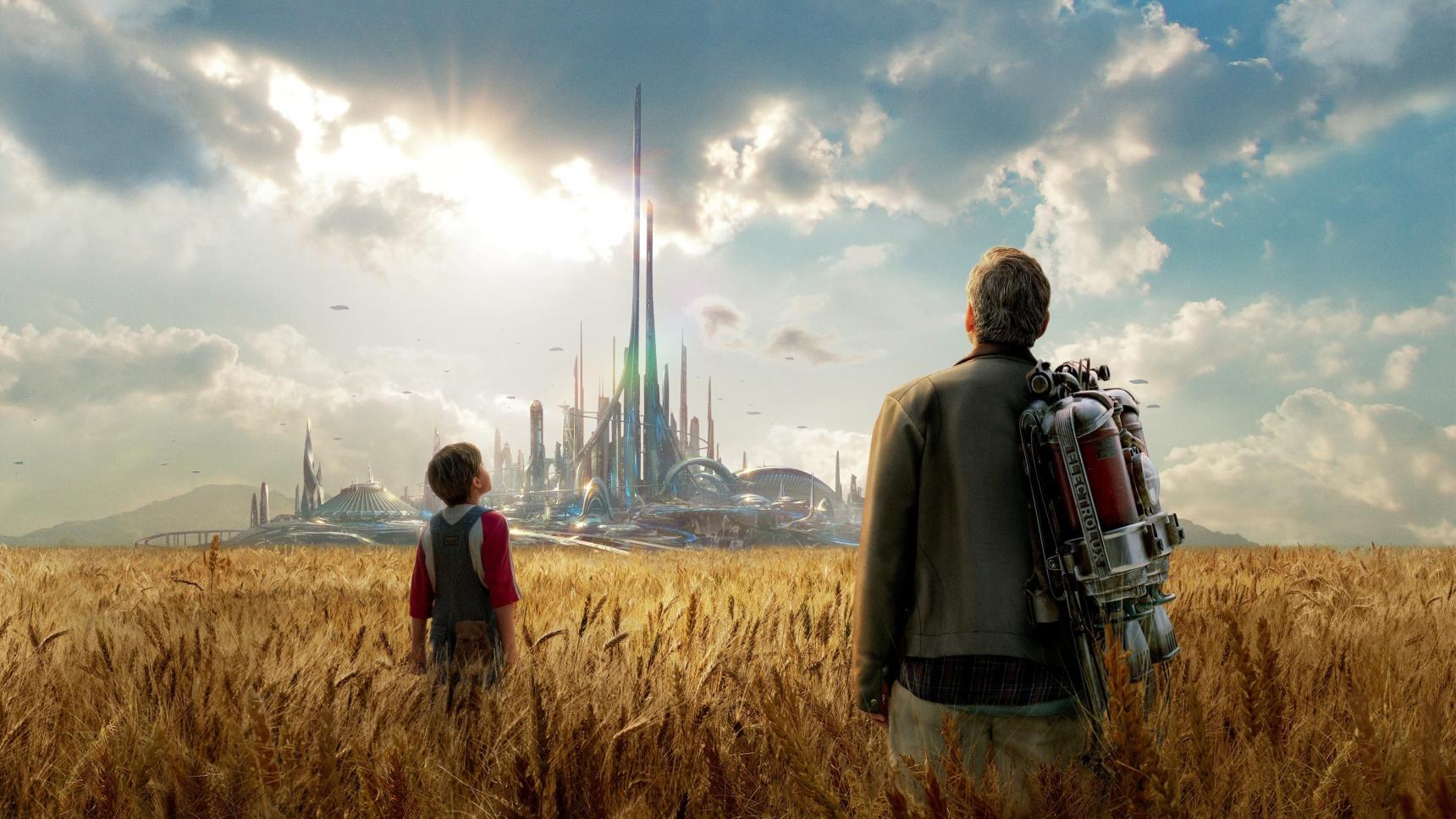 Fondo de pantalla de la película Tomorrowland: El mundo del mañana en PELISPEDIA gratis