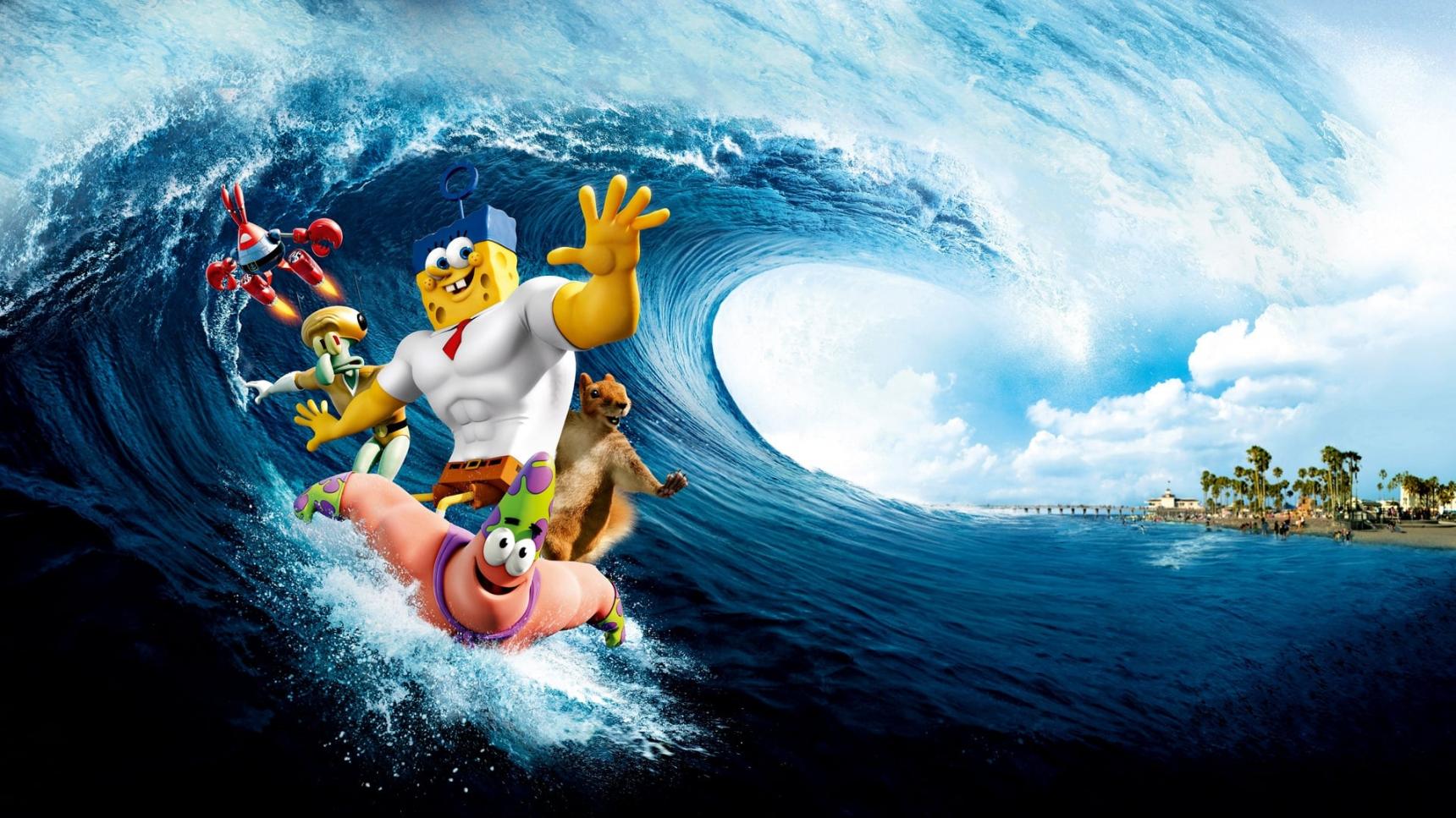 poster de Bob Esponja: Un héroe fuera del agua