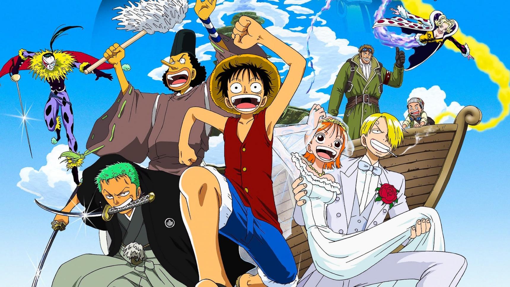 poster de One Piece: Aventura en la Isla Espiral