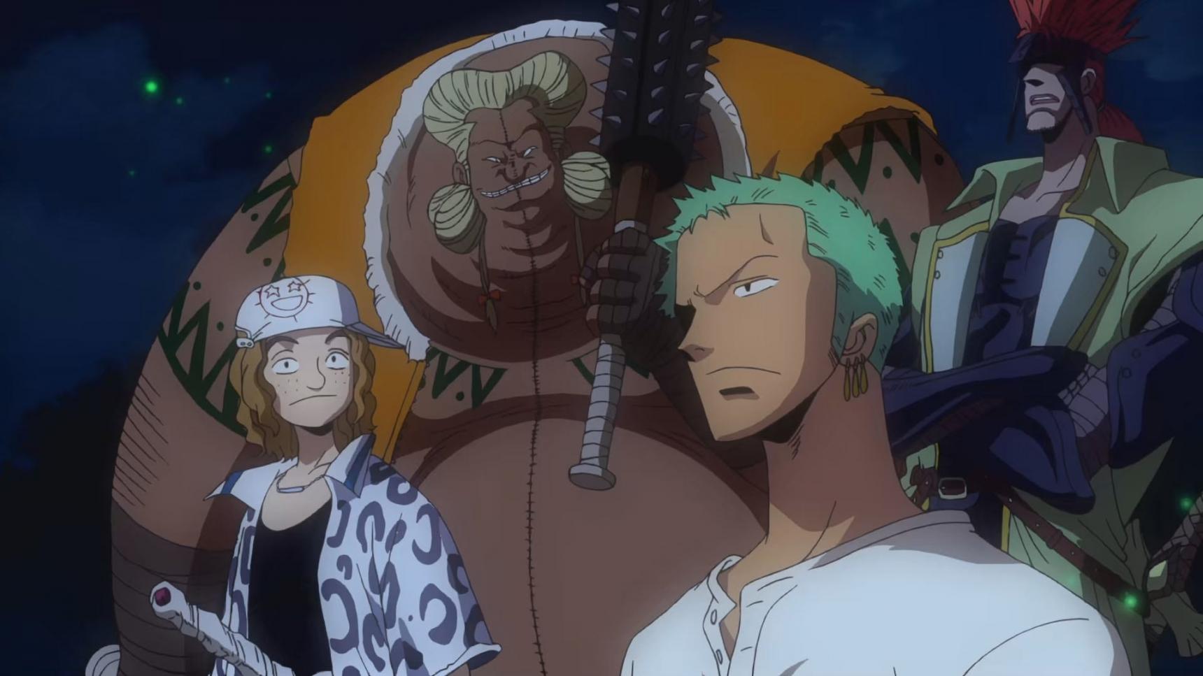 poster de One Piece: La maldición de la espada sagrada