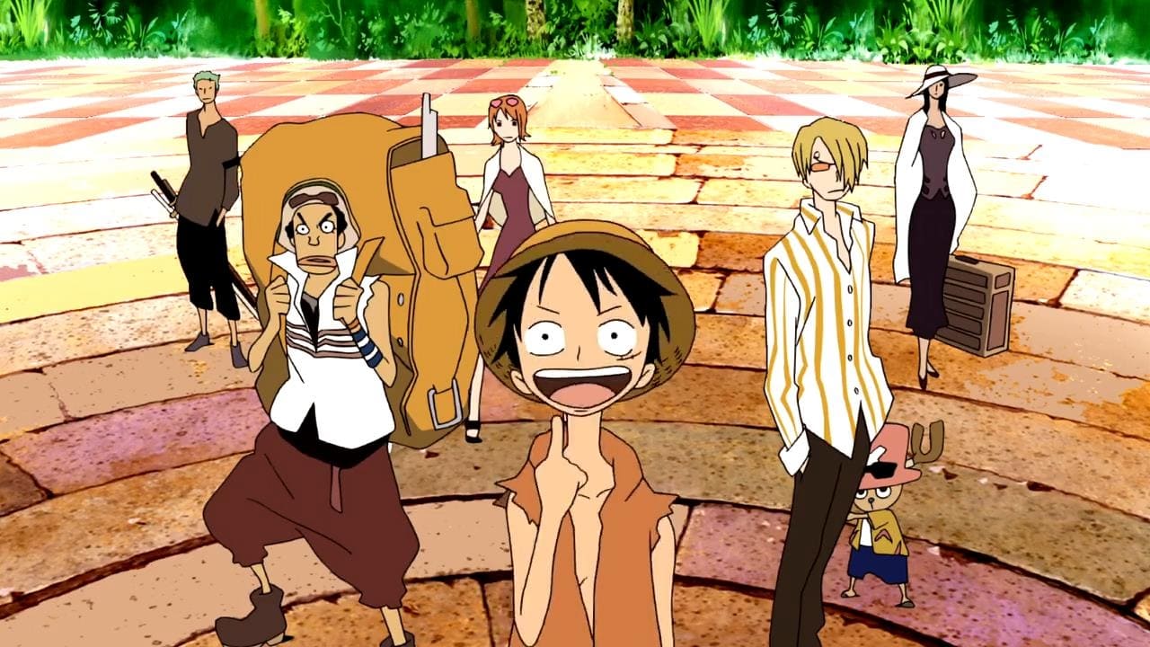 poster de One Piece: El barón Omatsuri y la Isla Secreta