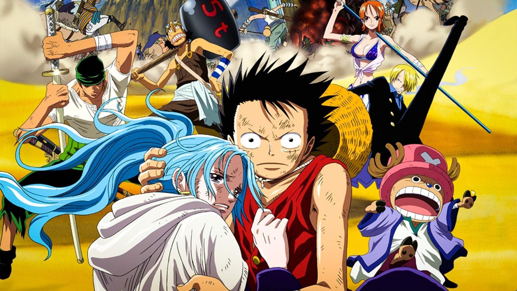 poster de One Piece: Saga de Arabasta - Los Piratas y la Princesa del Desierto