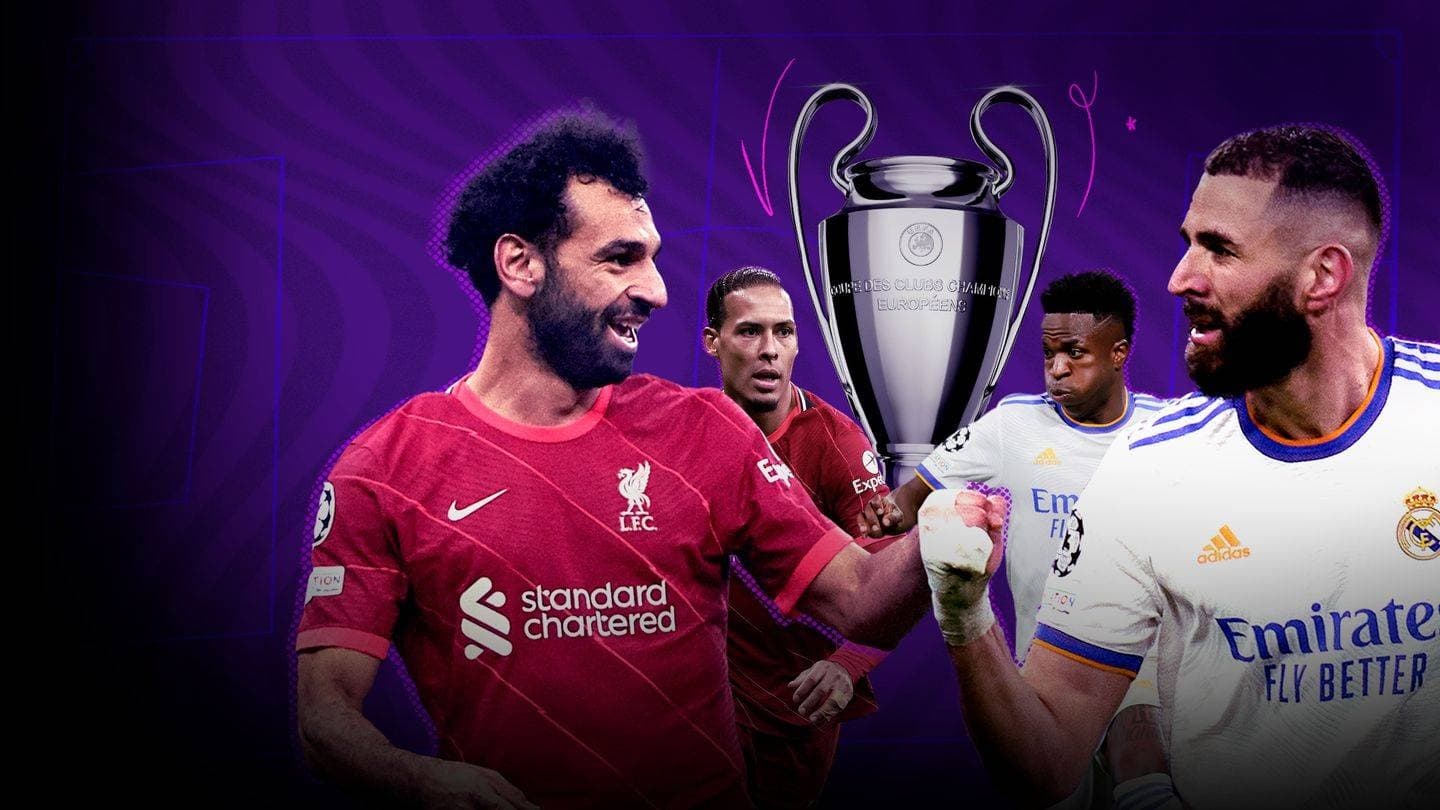 poster de Liverpool vs. Real Madrid UEFA Champions League Final 2022