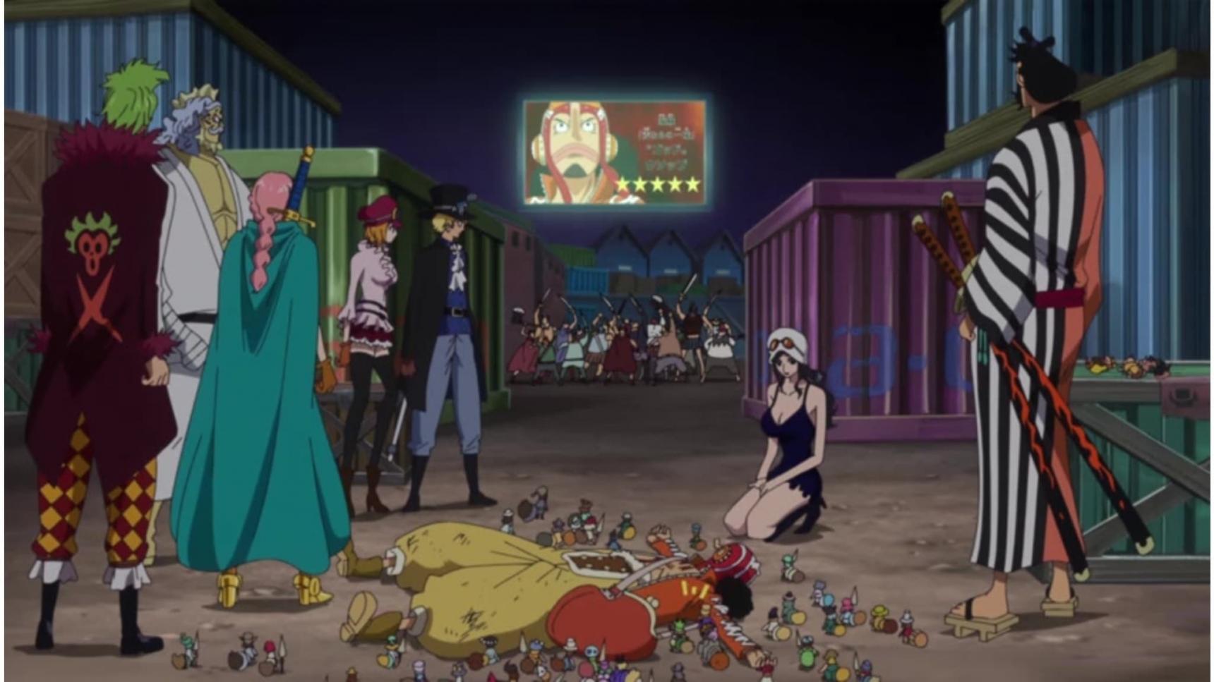 Poster del episodio 681 de One Piece online