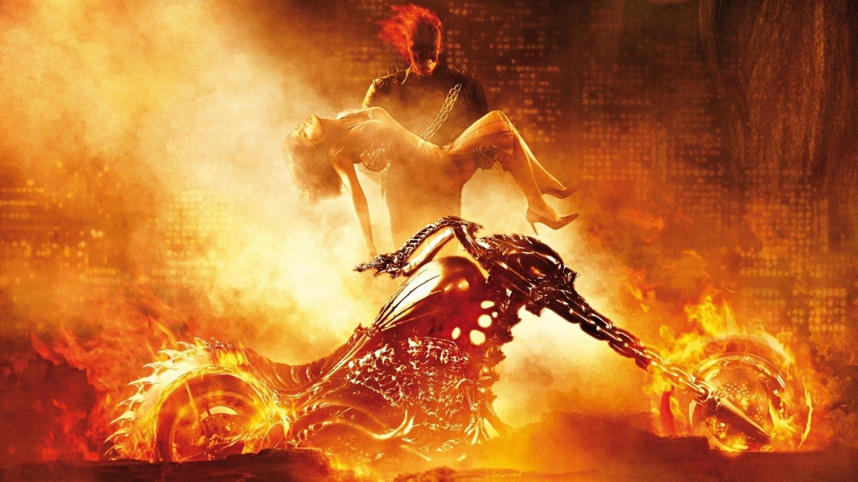 Fondo de pantalla de la película Ghost Rider: El Vengador Fantasma en PELISPEDIA gratis