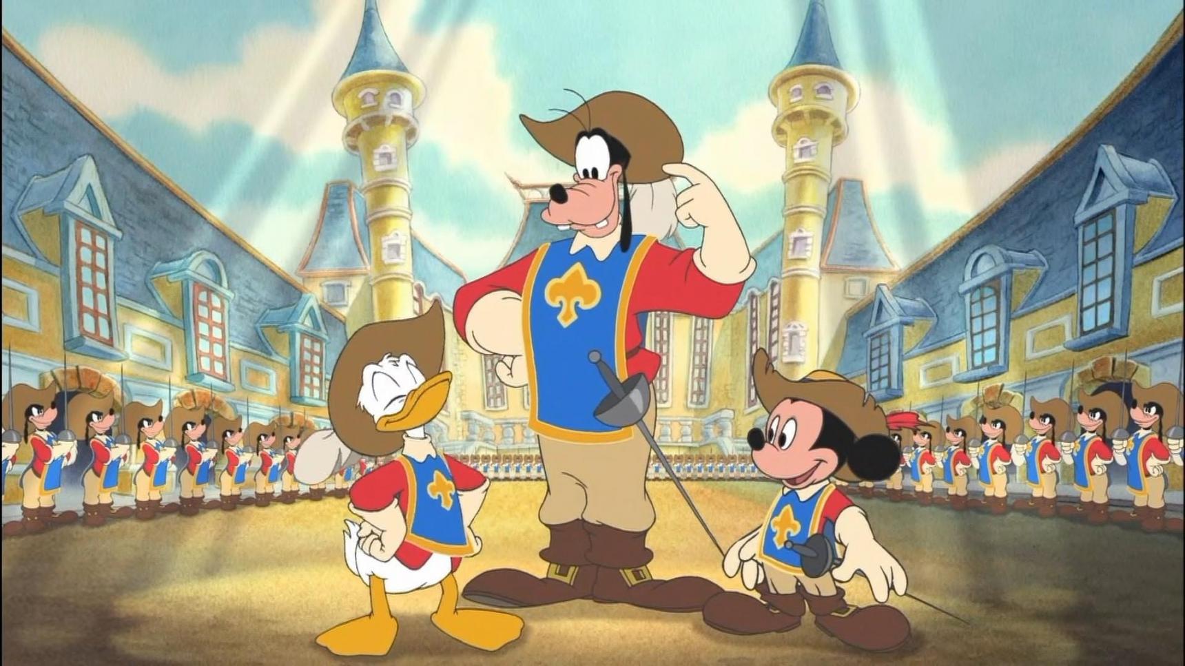 Fondo de pantalla de la película Mickey, Donald y Goofy: Los tres mosqueteros en PELISPEDIA gratis