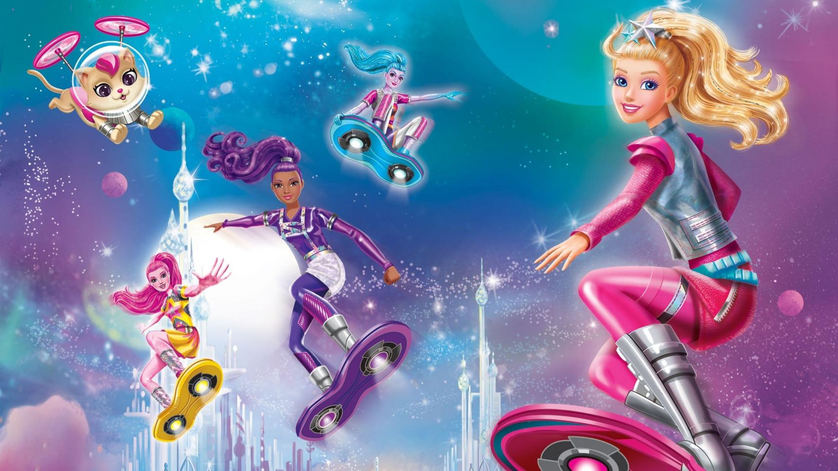 Fondo de pantalla de la película Barbie: Aventura en el Espacio en PELISPEDIA gratis