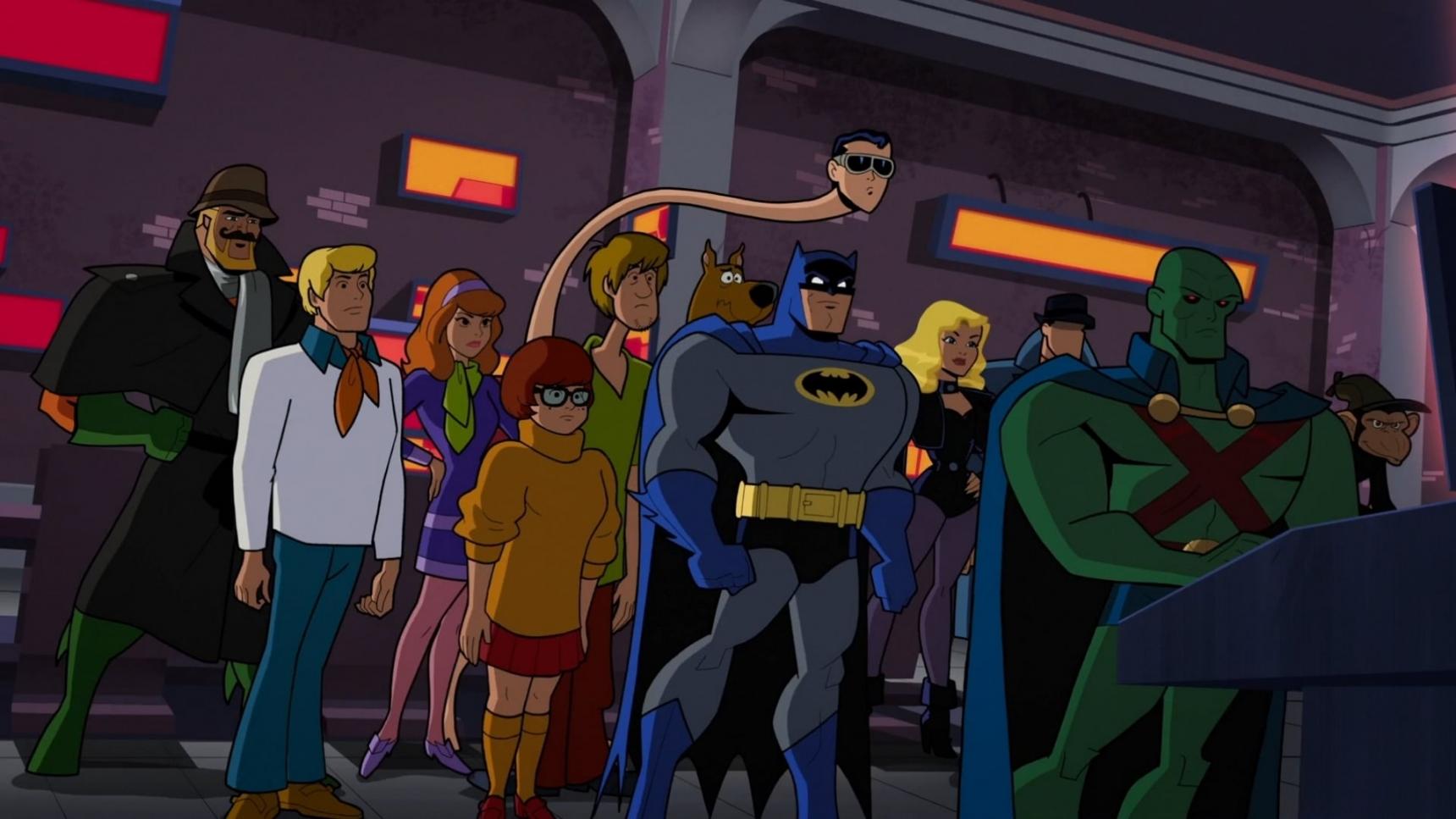poster de ¡Scooby-doo! y el intrépido Batman