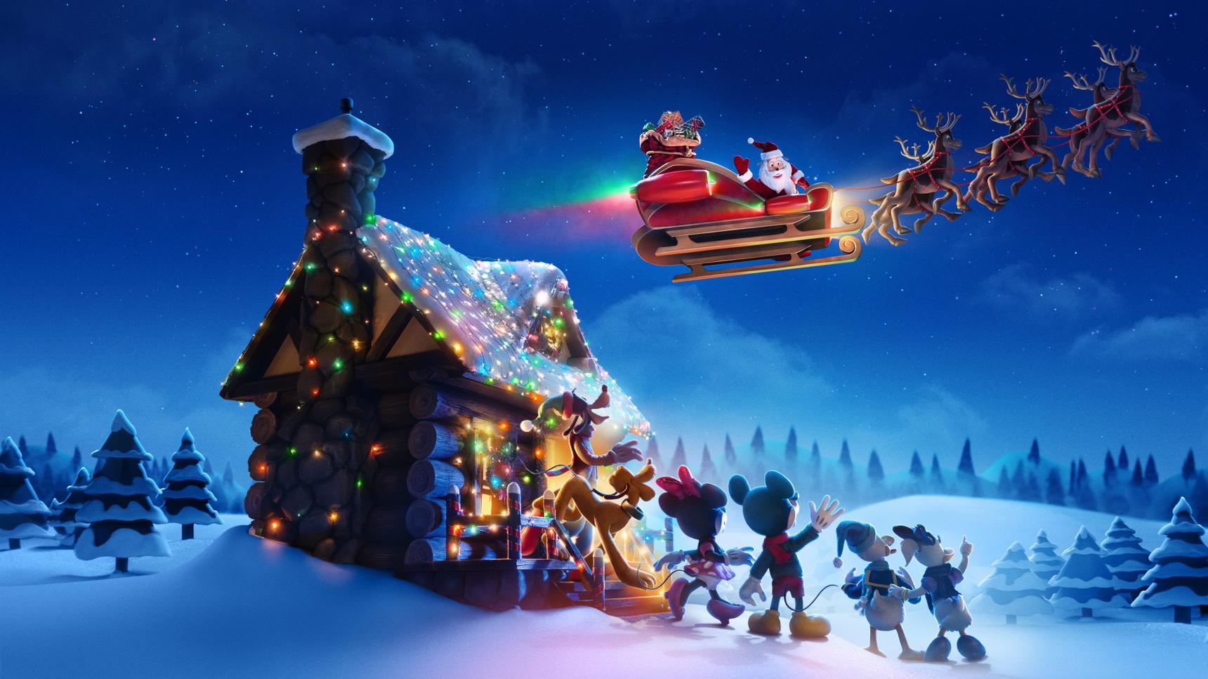 Fondo de pantalla de la película Mickey Saves Christmas en PELISPEDIA gratis