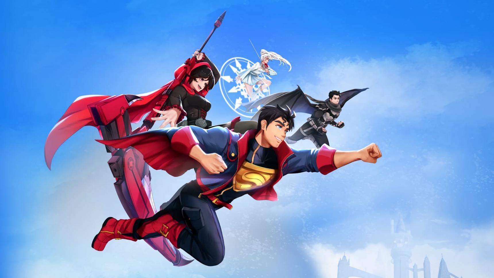 poster de Liga de la Justicia x RWBY: Superhéroes y Cazadores: Parte 1
