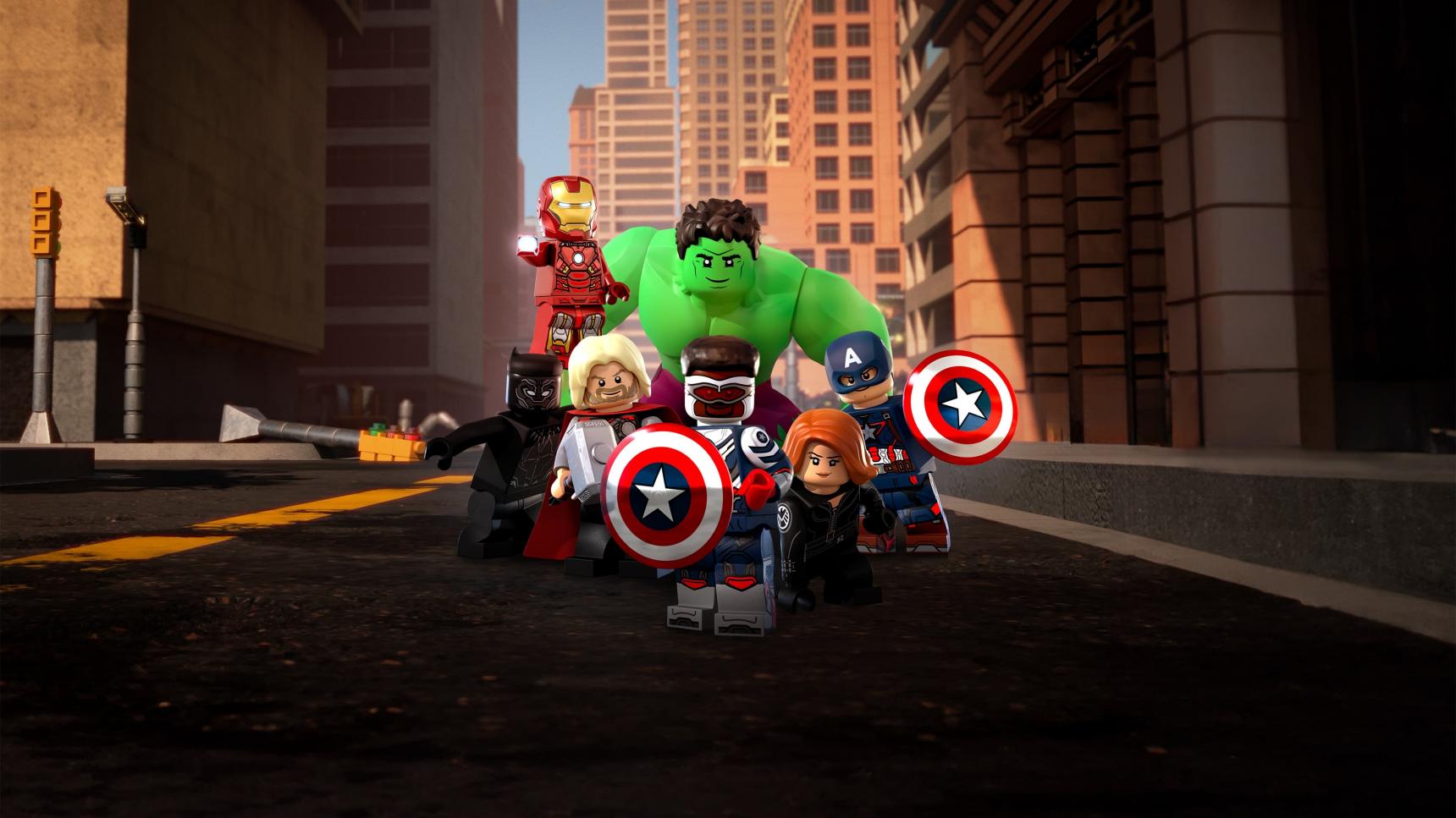 poster de LEGO Marvel Avengers: Código rojo
