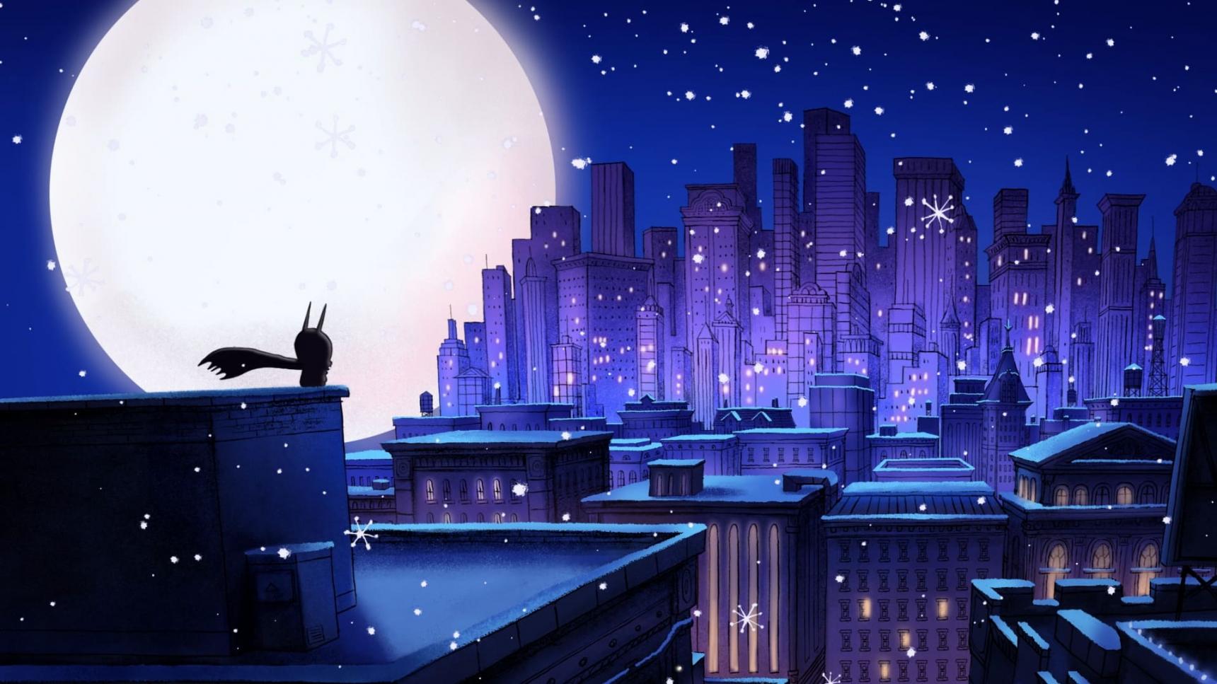 poster de Feliz Mini-Bat-Navidad
