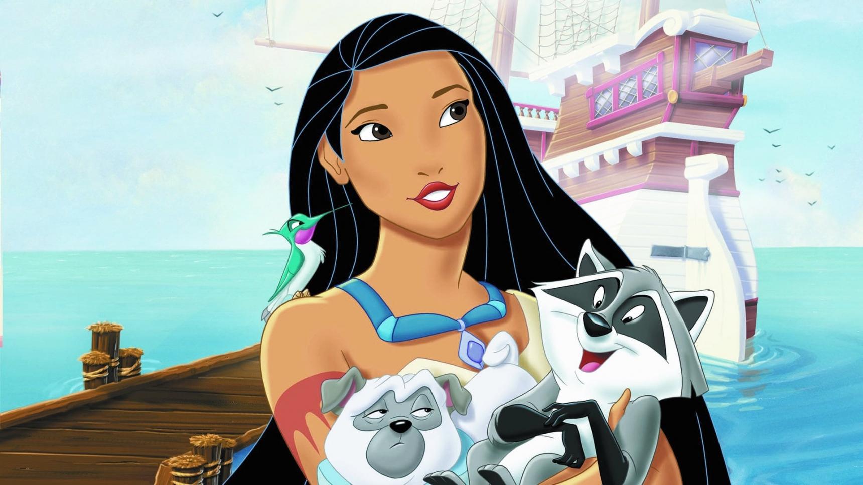 Fondo de pantalla de la película Pocahontas 2: Viaje a un nuevo mundo en PELISPEDIA gratis