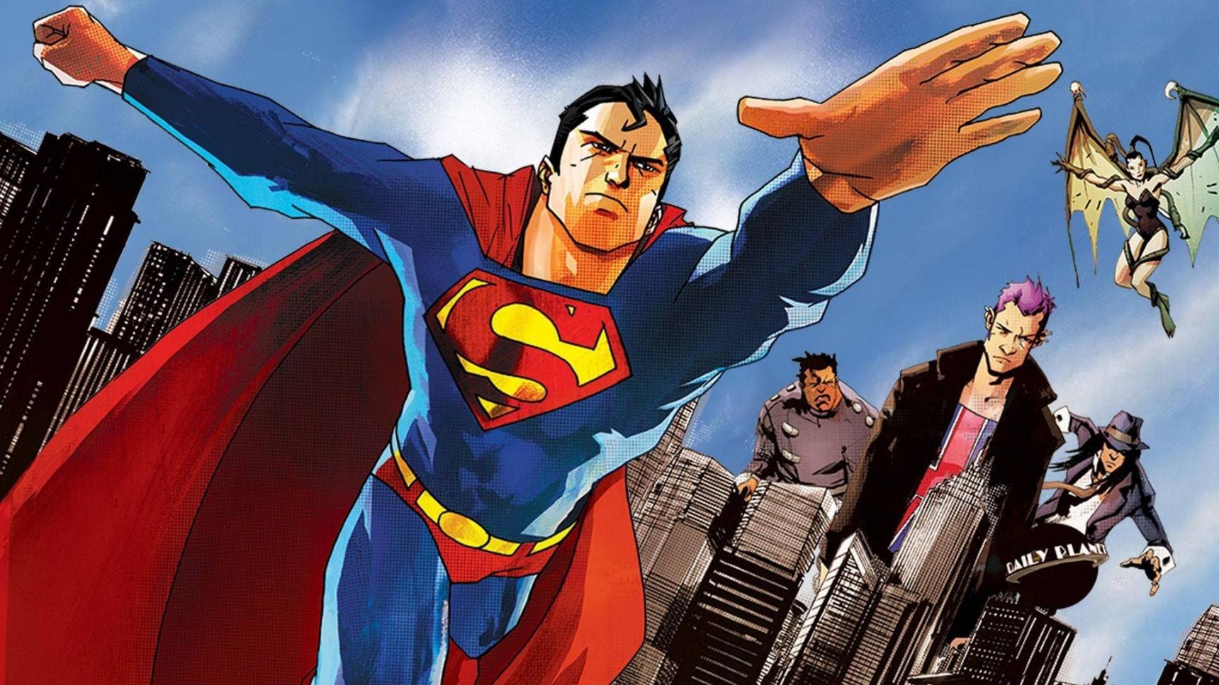 Fondo de pantalla de la película Superman vs. La Élite en PELISPEDIA gratis