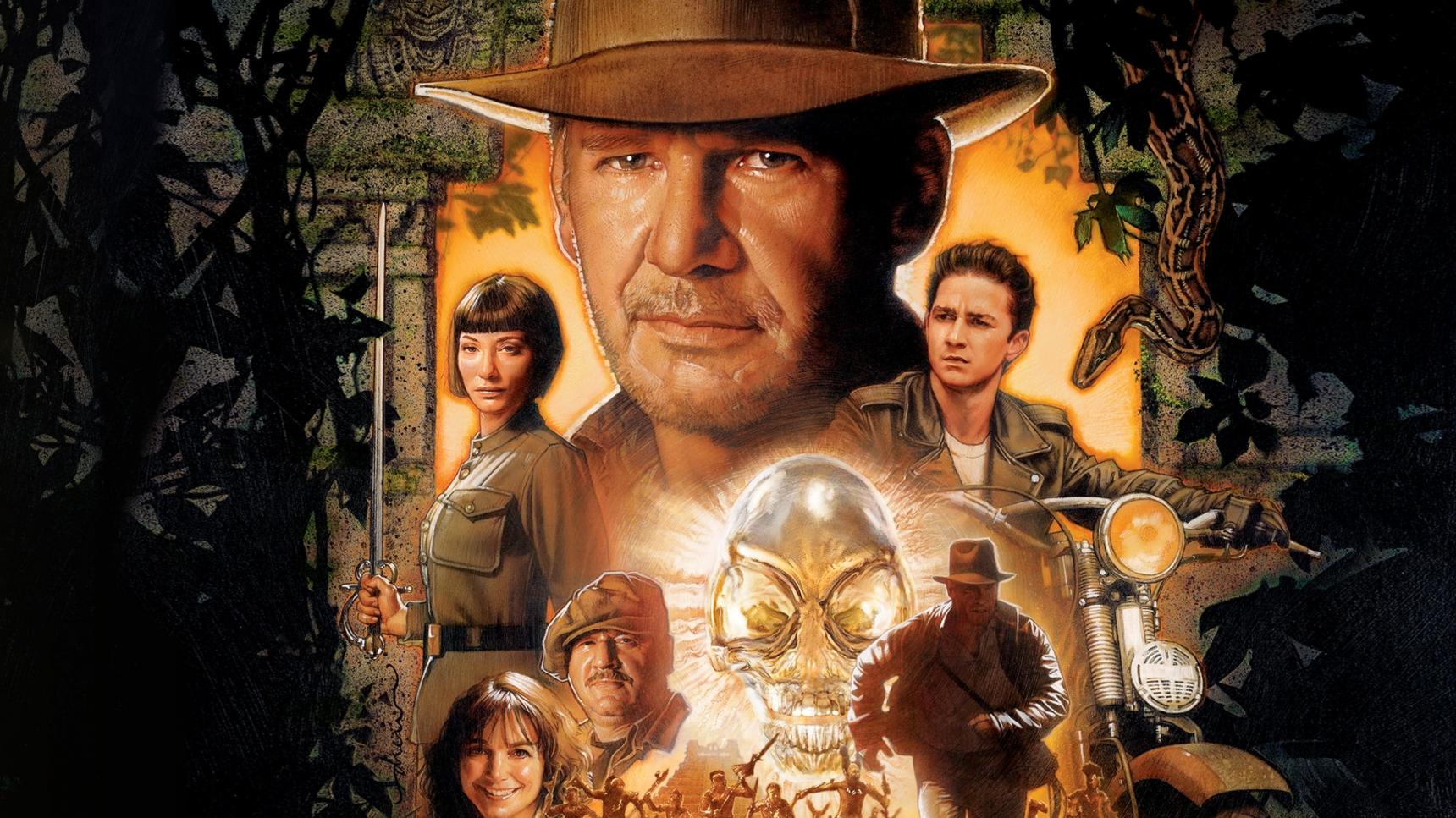 Fondo de pantalla de la película Indiana Jones y el reino de la calavera de cristal en PELISPEDIA gratis