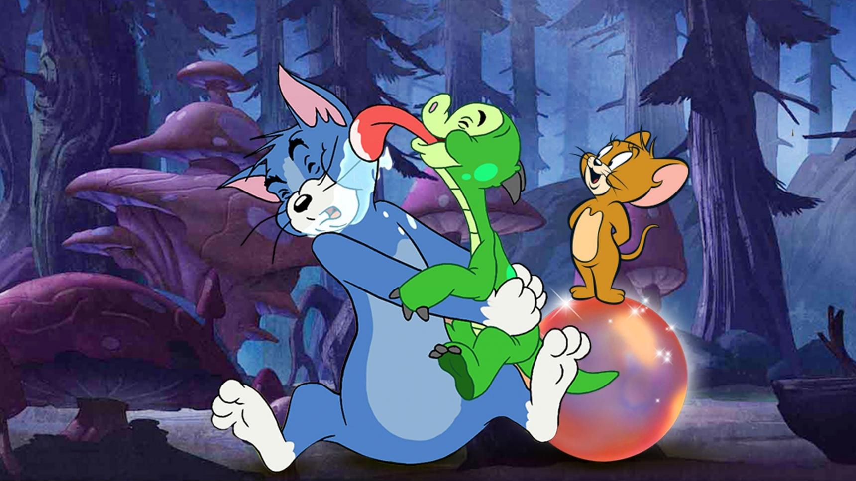 Fondo de pantalla de la película Tom y Jerry y el Dragón Perdido en PELISPEDIA gratis