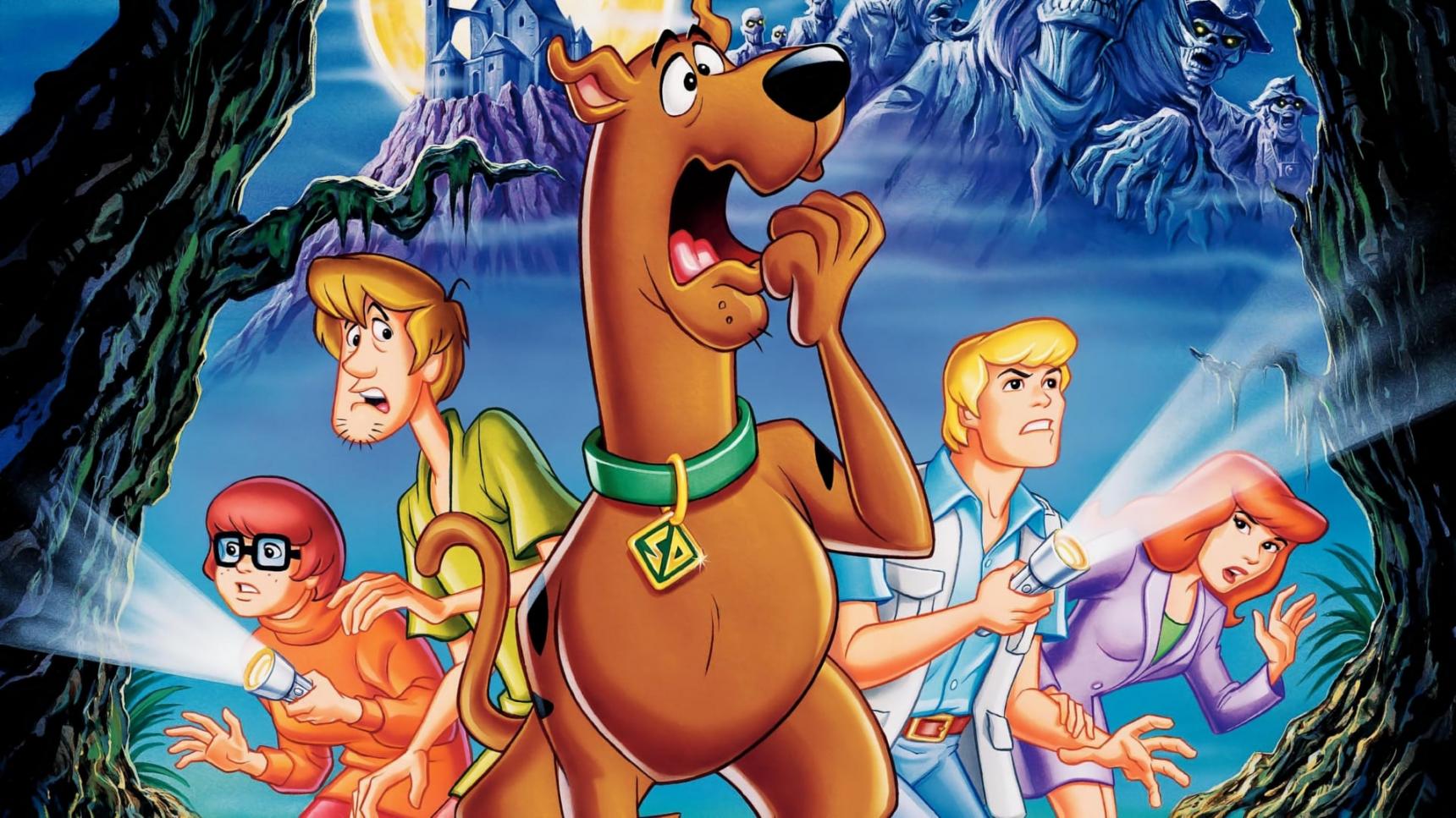 poster de Scooby-Doo en la isla de los zombies