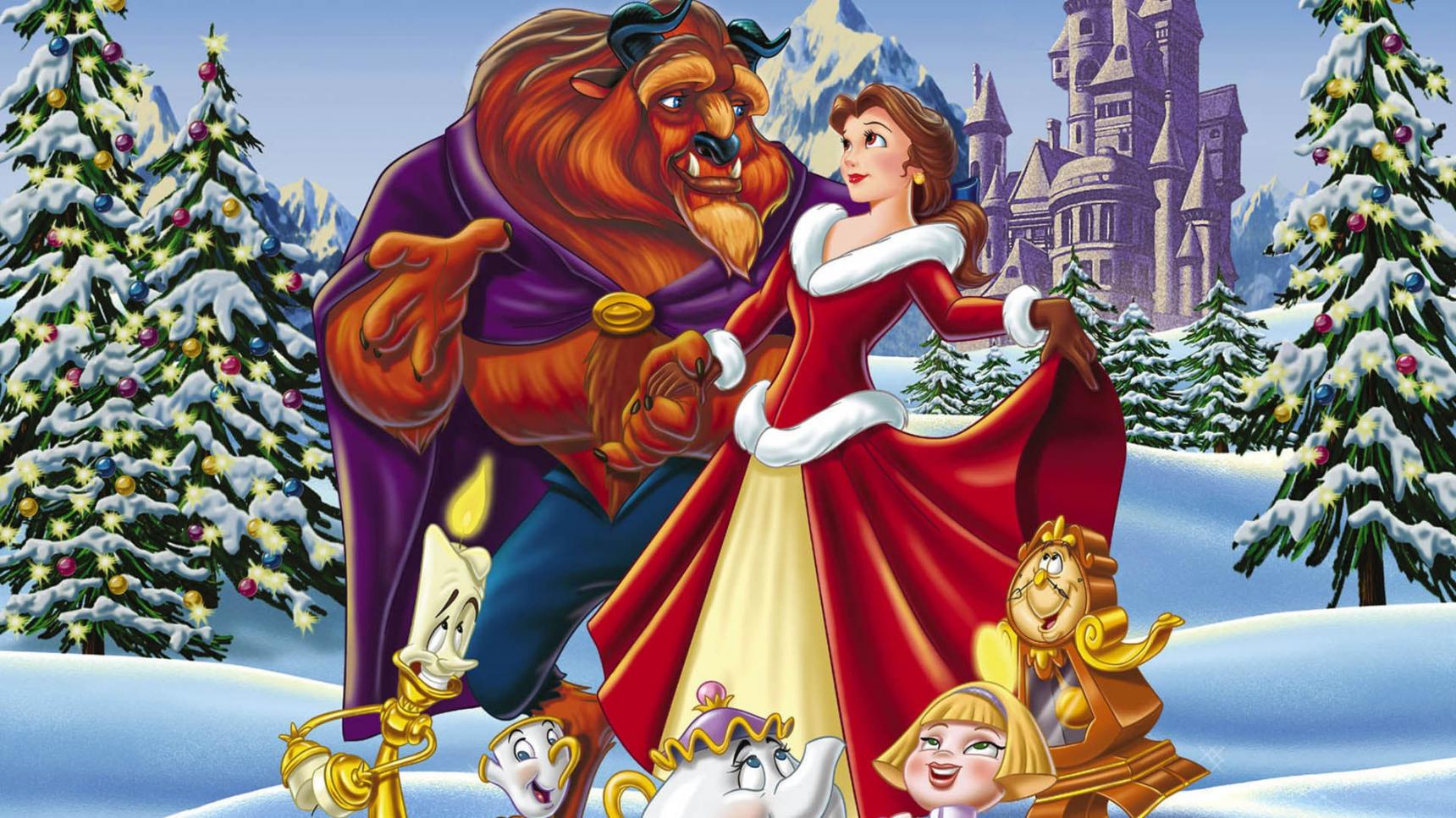 poster de La bella y la bestia 2: Una navidad encantada