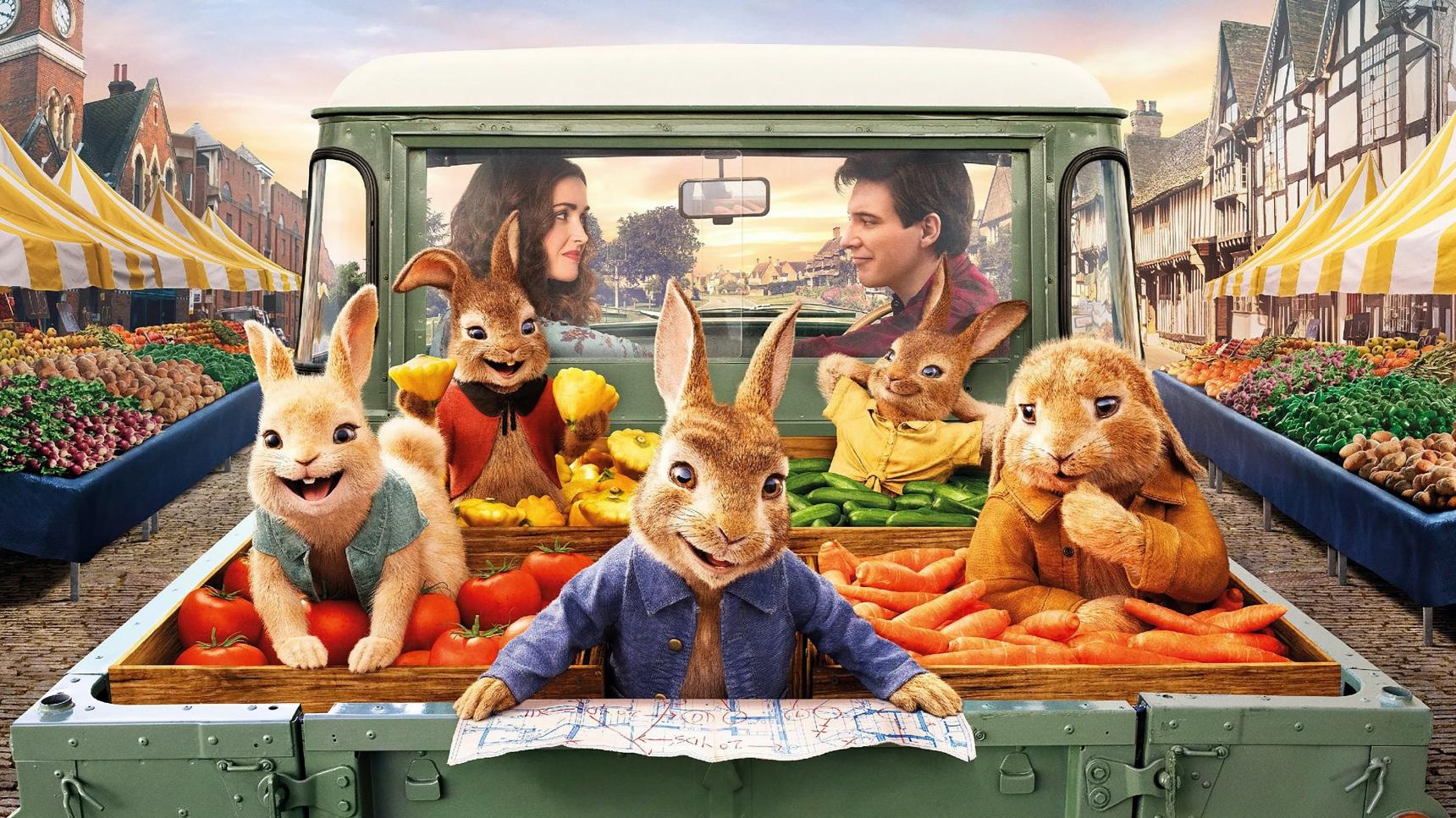 Fondo de pantalla de la película Peter Rabbit 2: A la fuga en PELISPEDIA gratis