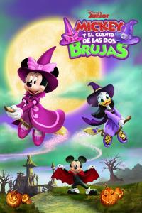 Poster Mickey y las dos brujas