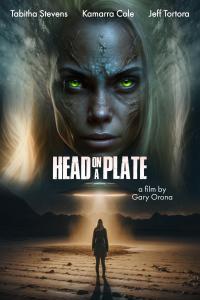 Poster Head on a Plate