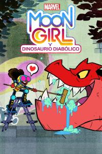 Poster Marvel's Moon Girl y Dinosaurio Diabólico